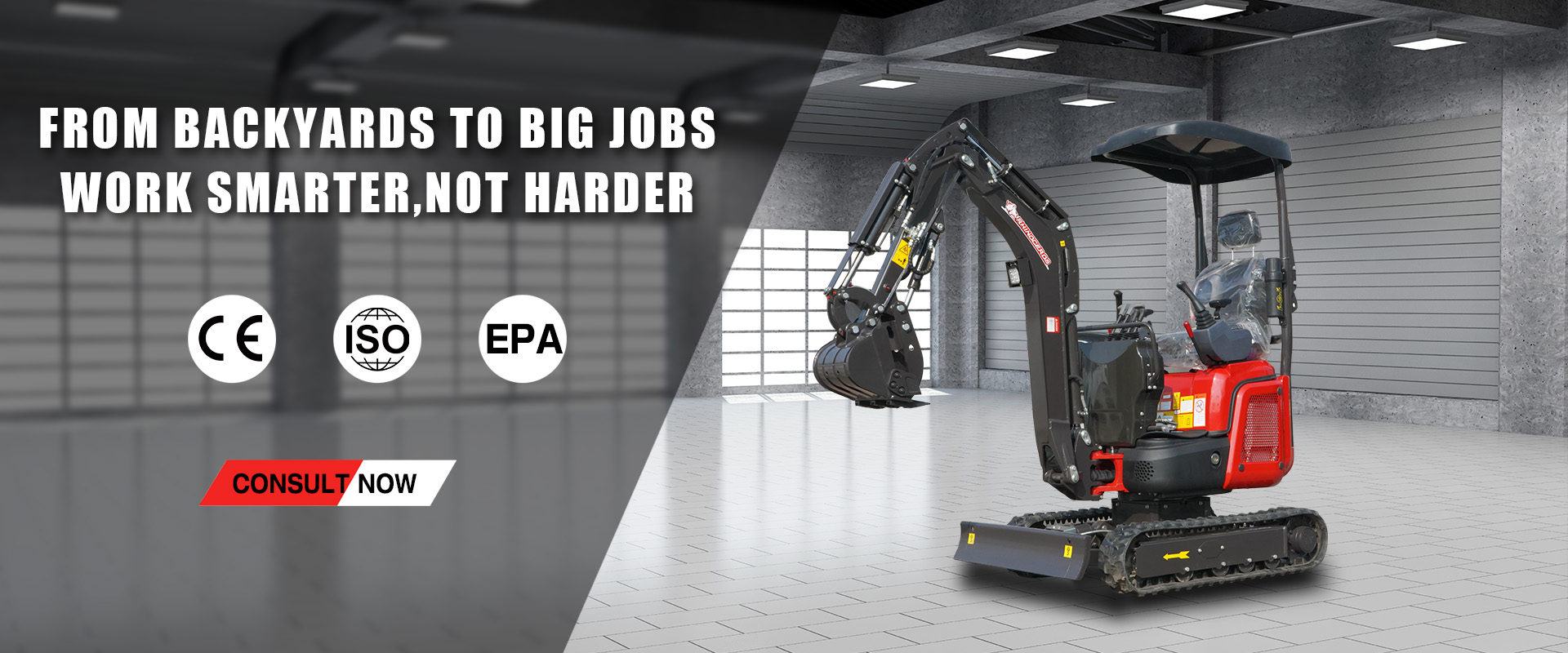 rhinoceros mini excavator