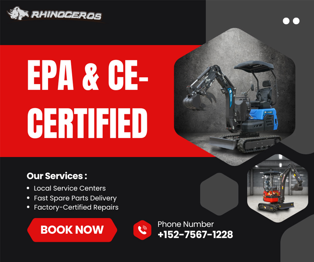 犀牛迷你挖掘机