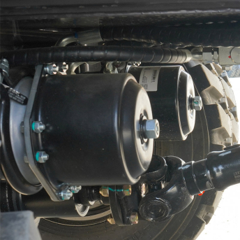 Wheel-Side Deceleration Axle