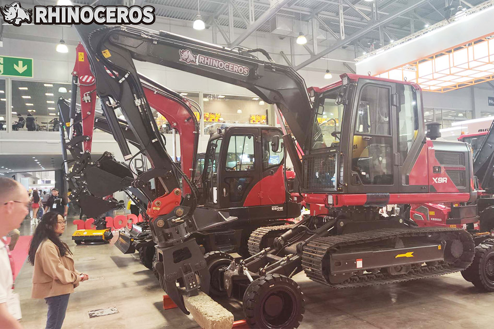 X9R Wheel-Crawler Excavator hybrid mobility