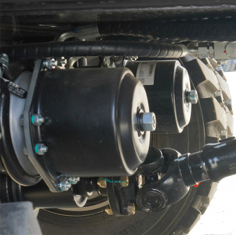 Wheel-Side Deceleration Axle